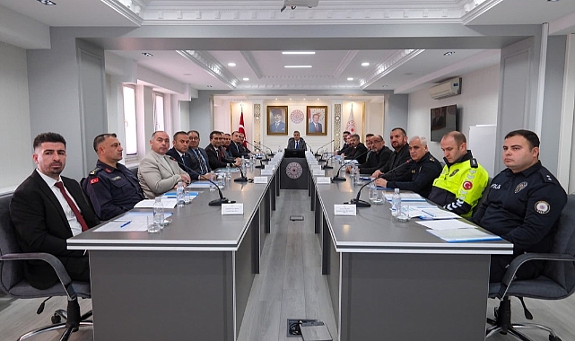 Üniversite Güvenliği İçin Kurumlararası Koordinasyon Toplantısı Yapıldı