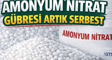 Amonyum Nitrat Gübresinin Tarımsal Kullanımına Yeniden İzin