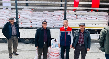 Ayrancı’da 59 Üreticiye 29,8 Ton Nohut Tohumu Desteği