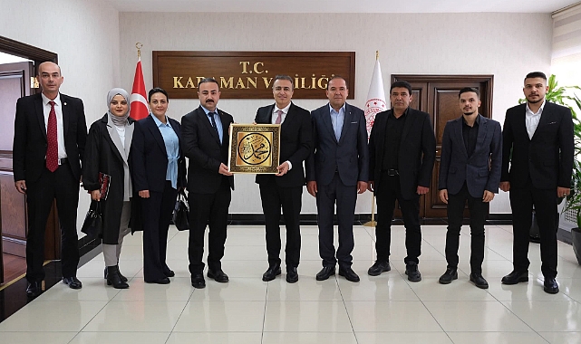 BBP Karaman İl Teşkilatından Vali Hayrettin Çiçek’e Ziyaret