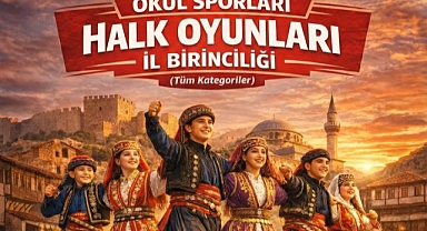 Karaman’da Halk Oyunları Coşkusu: Öğrenciler İl Birinciliği İçin Yarışacak