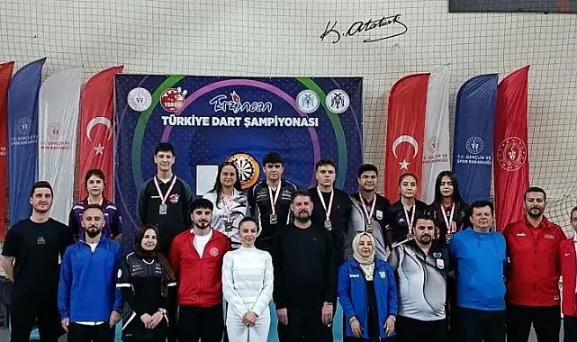 Karamanlı Sporcu Türkiye Dart Şampiyonası'nda İki Madalya Kazandı