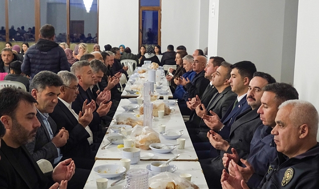 Kazancı’da Ramazan Coşkusu: Vali ve Milletvekili İftar Sofrasında