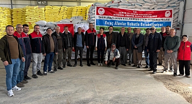 Kazımkarabekir’de 60 Üreticiye 35 Ton Nohut Tohumu Desteği
