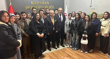 KMÜ Öğrencileri Karaman Defterdarlığı’nı Ziyaret Etti: Teori Uygulamayla Buluştu