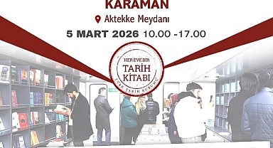Türk Tarih Kurumu’nun Mobil Kitap Mağazası Karaman’a Geliyor