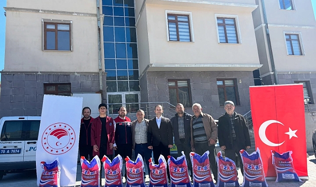 Üreticilere 300 Kg Tohum Dağıtıldı