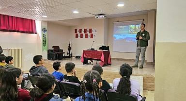 Alparslan Ortaokulu Öğrencilerine Biyoçeşitlilik ve Biyokaçakçılık Eğitimi Verildi