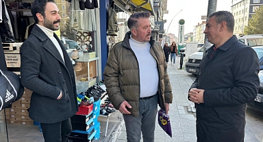 CHP Heyeti Karaman'da Esnaf Ziyaretinde Bulundu