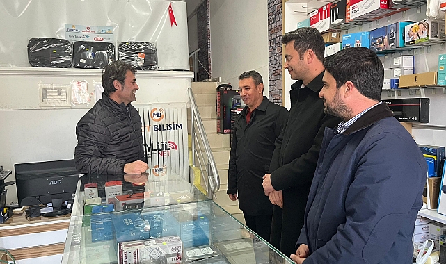 CHP Heyeti Karaman'da Esnaf Ziyaretinde Bulundu