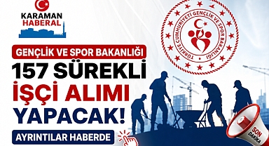 Gençlik ve Spor Bakanlığı 157 Sürekli İşçi Alımı Yapacak