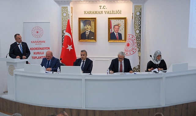 Karaman’da 119 Proje Masaya Yatırıldı