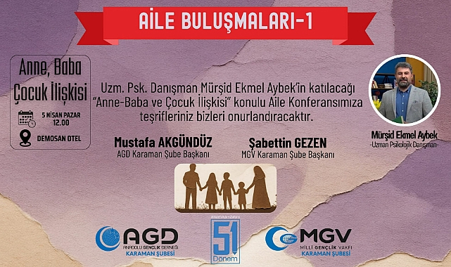 Karaman’da Aile ve Değerler Üzerine Anlamlı Program