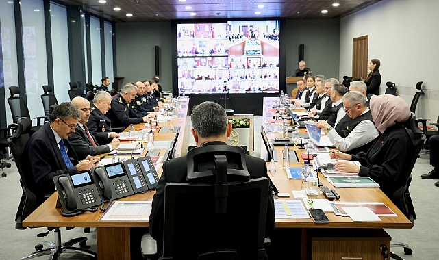 Karaman’da Güvenlik Toplantısı VKS ile Gerçekleştirildi