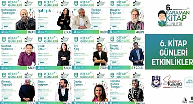 Karaman’da Kitap Şöleni: 6. Karaman Kitap Günleri 8–17 Mayıs’ta Başlıyor