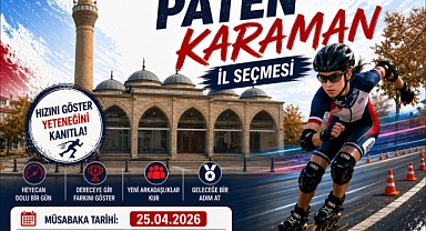 Karaman’da Tekerlekli Paten İl Seçmeleri Heyecanı Başlıyor