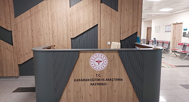 Karaman Eğitim ve Araştırma Hastanesinde Danışma ve Yönlendirme Alanı Yenilendi