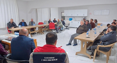 Karaman Osmaniye Köyü’nde Tarımsal Üretimi Artırmaya Yönelik Cuma Akşamı Buluşması Gerçekleştirildi