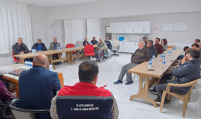 Karaman Osmaniye Köyü’nde Tarımsal Üretimi Artırmaya Yönelik Cuma Akşamı Buluşması Gerçekleştirildi