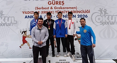 Karamanlı Güreşçi Muhammed Taklut Türkiye Üçüncüsü Oldu