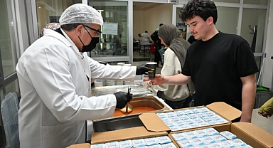 KMÜ'de Sınav Haftasında Öğrencilere Moral Desteği