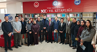 KMÜ’de “Türk Tarih Kurumu Yüzüncü Yıl Kitaplığı” Açıldı