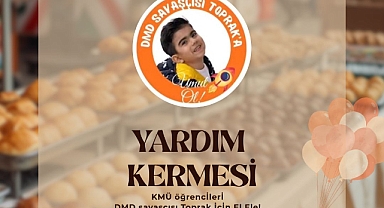 KMÜ Öğrencilerinden DMD Hastası Toprak Doğan İçin Dayanışma Kermesi