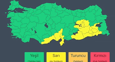 Kuvvetli Sağanak Uyarısı