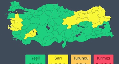 Meteorolojiden Çok Sayıda İl İçin Fırtına ve Kuvvetli Yağış Uyarısı