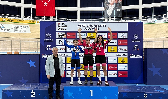 Pist Bisikleti Puanlı Ligi 1. Yarışı’nda Ödüller Sahiplerini Buldu