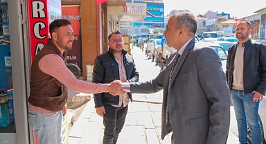 Vali Hayrettin Çiçek'ten Esnafa Ziyaret