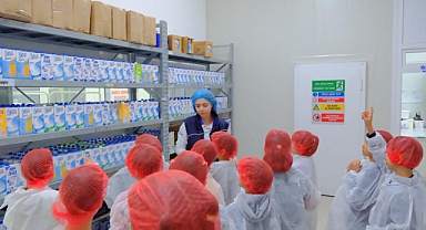 Dünya Süt Günü Etkinlikleri Karaman'da Öğrencilerle Başladı