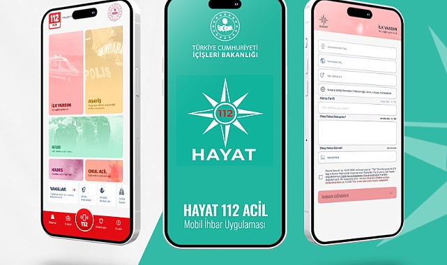 “HAYAT 112 Acil” Uygulaması Hizmete Girdi: Tek Tuşla Dijital İhbar Dönemi Başladı