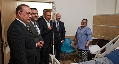 Kurban Bayramı’nda Hastanede Moral Ziyareti