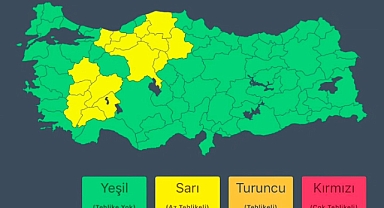 Meteoroloji’den Kuvvetli Yağış Uyarısı: Birçok Bölge İçin Dikkat Çağrısı