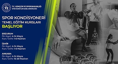 Spor Kondisyoneri Eğitim Kursları Üç İlde Başlıyor