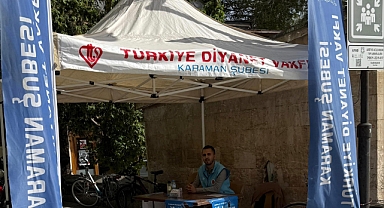 TDV Kurban Bağış Stantları Karaman’da Hizmete Başladı