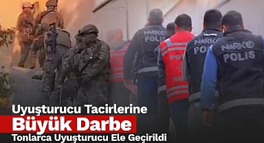69 İlde Dev Narkotik Operasyonu: Karaman’ın da Aralarında Olduğu Operasyonlarda 1 Ton 916 Kilogram Uyuşturucu Ele Geçirildi