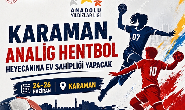 ANALİG Hentbol Müsabakaları Karaman’da Başlıyor