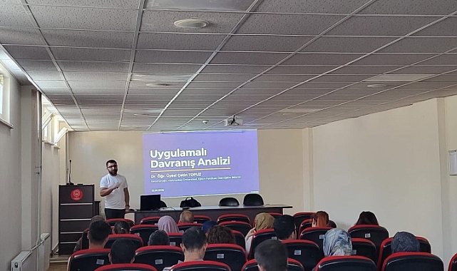 Karaman ASHİM Personeline Otizmde Uygulamalı Davranış Analizi Eğitimi
