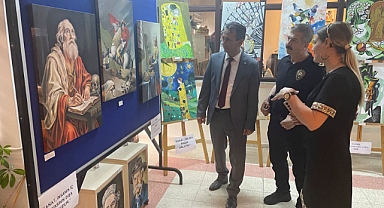 Karaman’da Genç Sanatçılar Yıl Sonu Sergisiyle Eserlerini Sanatseverlerle Buluşturdu