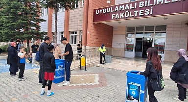 Karaman Gençlik Merkezlerinden Sıfır Atık Projesiyle Eğitime Destek