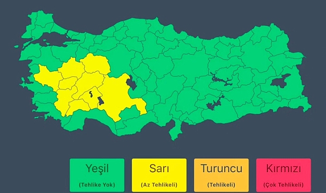 Meteoroloji’den Kuvvetli Sağanak Uyarısı: Çok Sayıda İl Etkilenecek