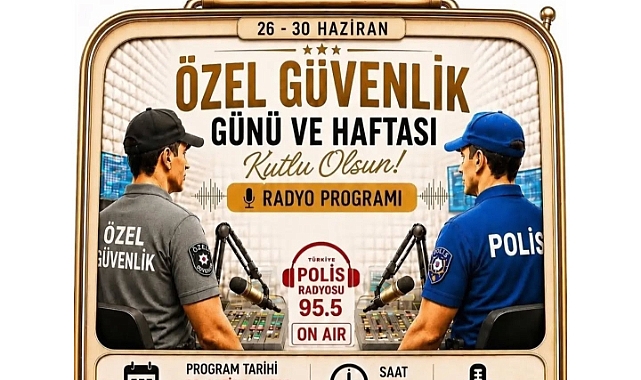 Özel Güvenlik Haftası'nda Takipçilere Nostaljik Radyo Hediyesi