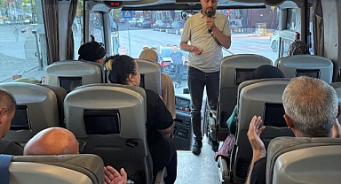 Şehit Aileleri İstanbul, Çanakkale ve Bursa Yolculuğuna Uğurlandı
