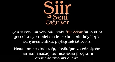 “Şiir Seni Çağırıyor” Programı 26 Haziran’da Piri Reis Kültür Merkezi’nde Edebiyatseverlerle Buluşuyor