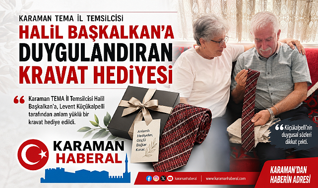 Rahmetli Levent Küçükalpelli’nin Emanet Kravatı Halil Başkalkan’a Ulaştırıldı