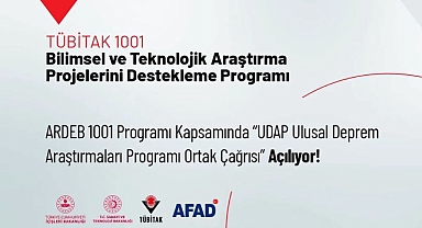 AFAD ve TÜBİTAK’tan deprem araştırmalarına yönelik yeni destek programı