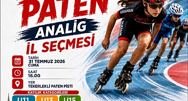 Karaman’da ANALİG Tekerlekli Paten İl Seçmeleri Başlıyor