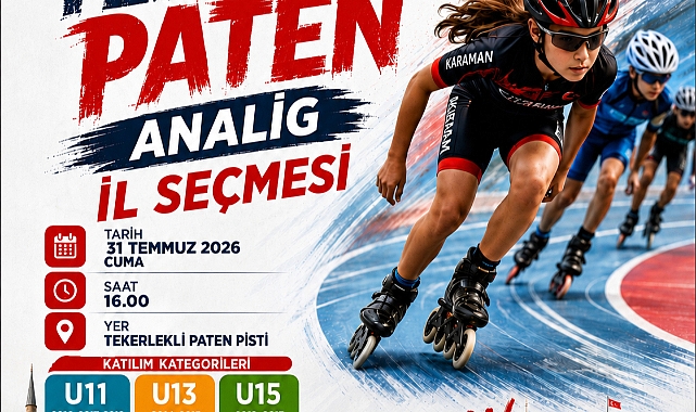 Karaman’da ANALİG Tekerlekli Paten İl Seçmeleri Başlıyor